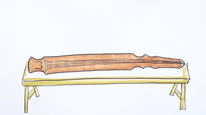 古琴怎么画-第4张图片-图司机百科