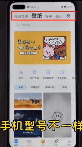 华为手机在哪里设置壁纸-第4张图片-图司机百科
