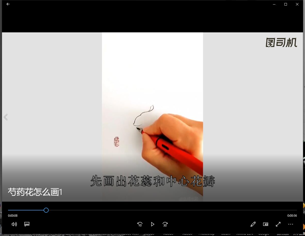 芍药花怎么画-第1张图片-图司机百科