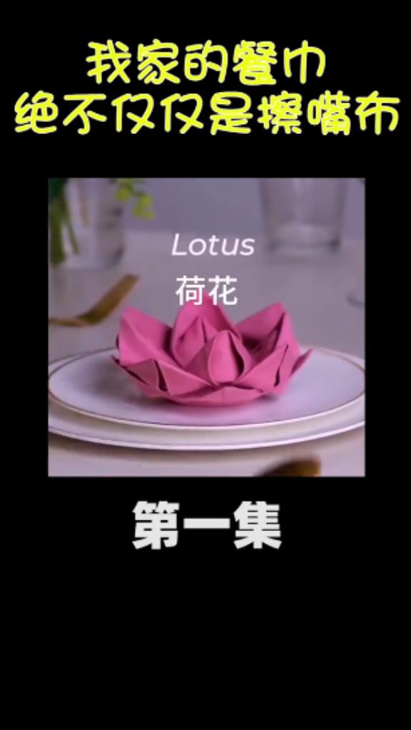 口布花杯花十种简单-第2张图片-图司机百科